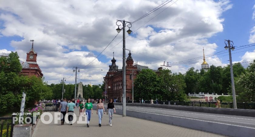 Холодный фронт испортит владимирцам первые летние выходные