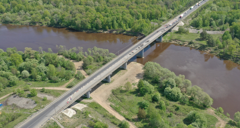 Движение по мосту через Клязьму на Южном обходе Владимира запретят почти на 2 недели