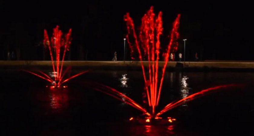 Плавающие светомузыкальные фонтаны появятся в Гусь-Хрустальном