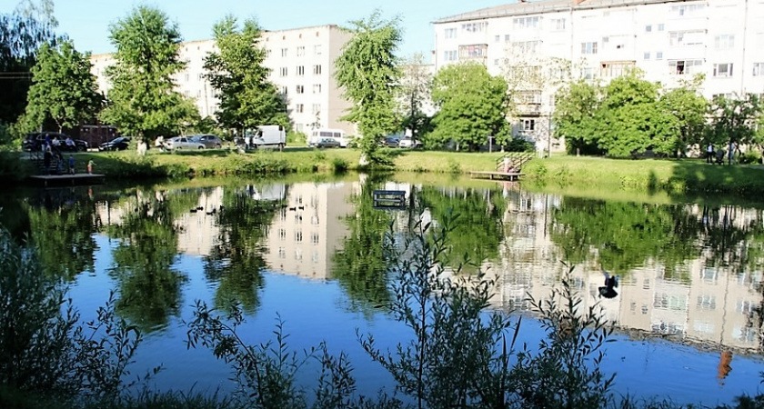 Во Владимире продолжается благоустройство Платоновского пруда