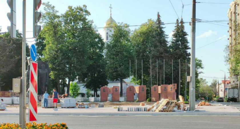  Подрядчик, нарушивший сроки ремонта Площади Победы, будет наказан