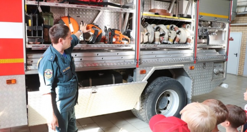 Детский пожарный отряд был создан во Владимирской области