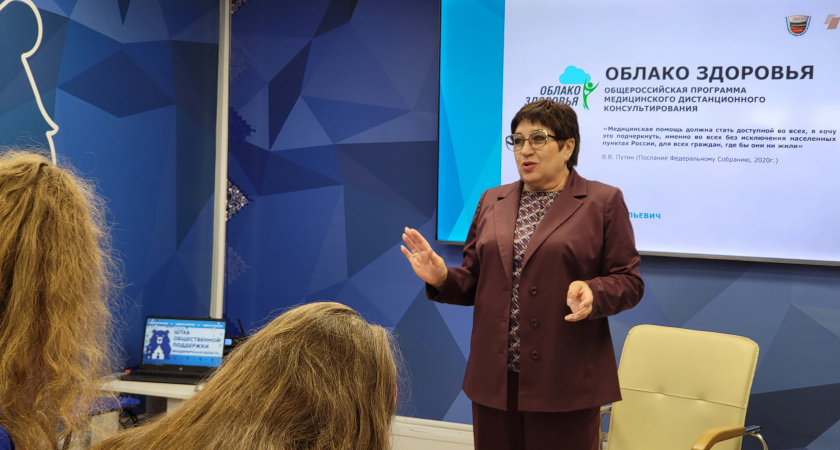 Вице-президент «Лиги здоровья нации» провел встречу со студентами в Штабе «Единой России»