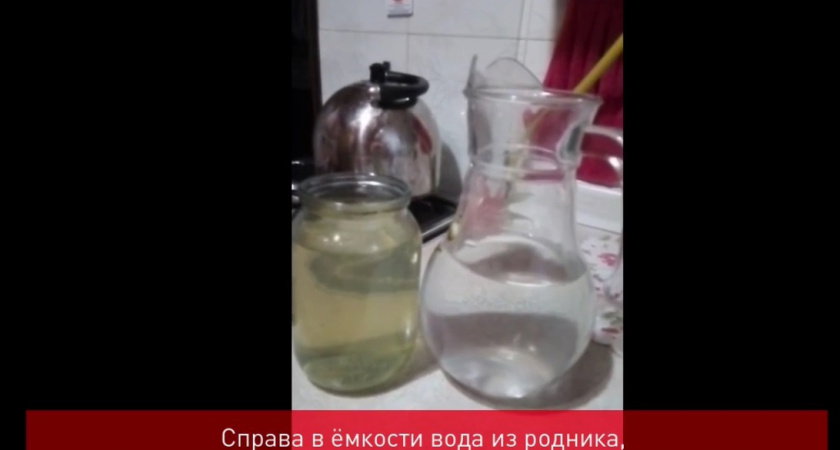 В Александровском районе из-за халатности властей жители вынуждены пить ржавую воду