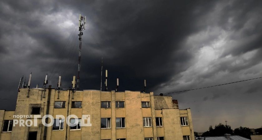 В ближайшие несколько часов владимирцам обещают сильный дождь с грозой и крепкий ветер