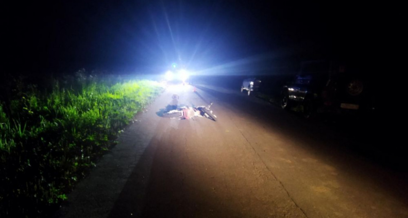 В Кольчугинском районе 14-летний подросток на мотоцикле сбил 13-летнюю девочку