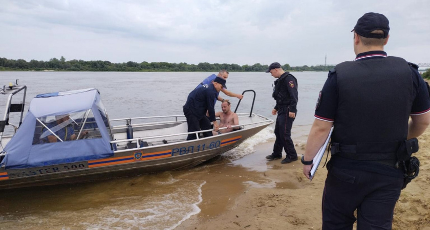 Под Муромом спасли тонувшего мужчину