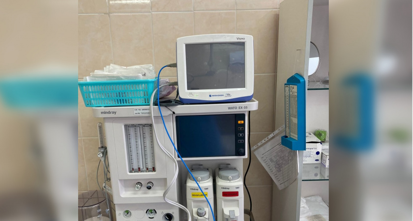 В хирургическом отделении ОДКБ установили новейший многофункциональный монитор