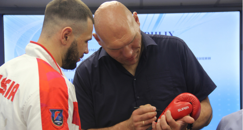 Николай Валуев посетил Владимир с рабочим визитом