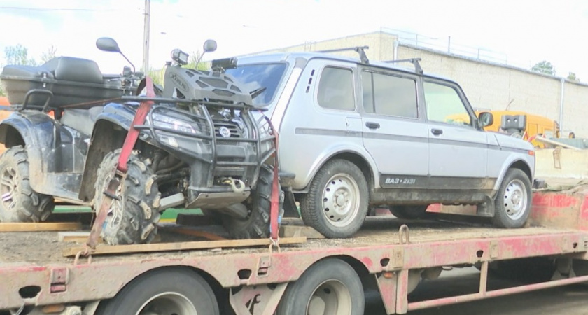 В зону СВО из Владимирской области отправили квадроциклы и пиломатериалы