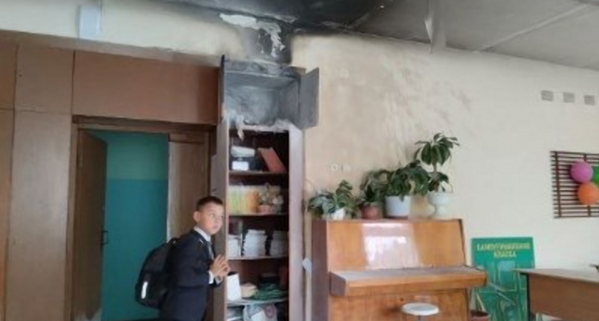 В Боголюбово из горящей школы эвакуировали 520 человек