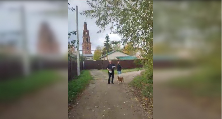 Во Владимирской области хозяева безучастно смотрели, как их собака нападает на прохожую