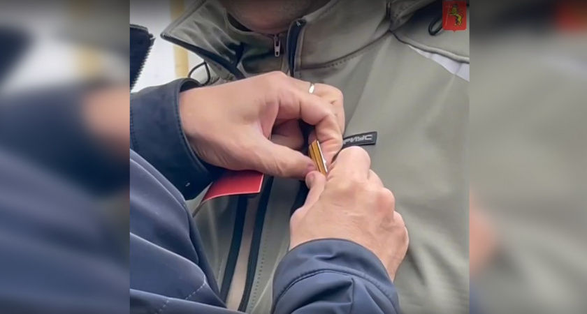 Во Владимире медаль «За боевые заслуги» вручили старшему сержанту Павлу Клочкову