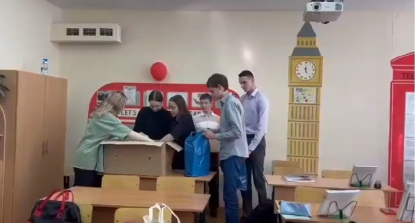 Школьники из Суздальского района собрали гуманитарную помощь для бойцов СВО