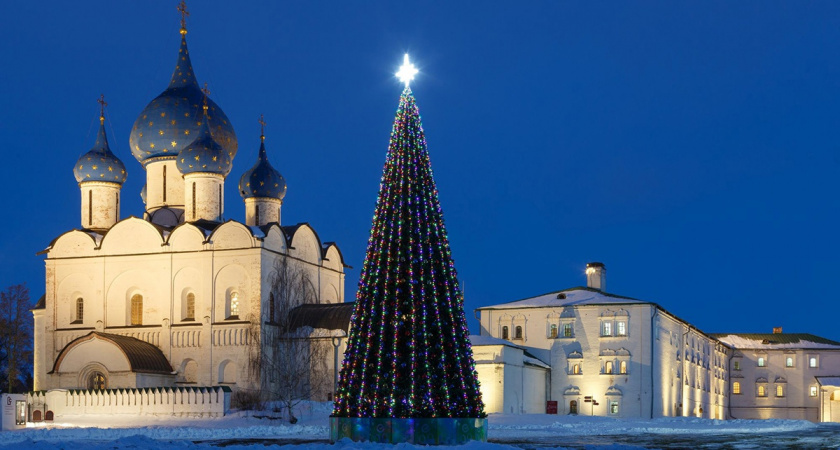 Суздаль получит 50 миллионов рублей от Правительства РФ на организацию новогодних торжеств