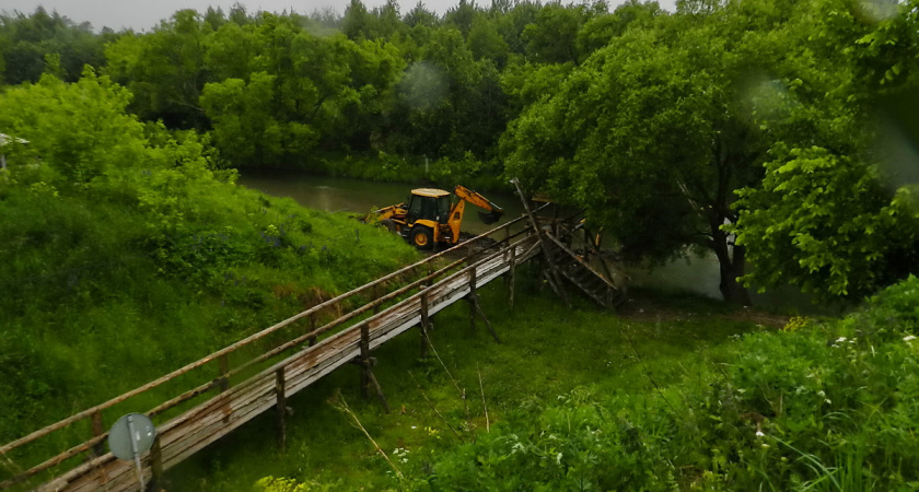 Во Владимирской области требуют снести самый длинный в стране деревянный мост