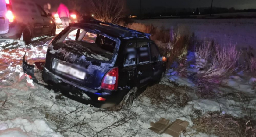 Во Владимирской области в ДТП погиб 1 взрослый и 3 ребенка пострадали