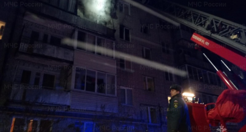 Во Владимире при пожаре в многоэтажном доме пострадала 95-летняя пенсионерка