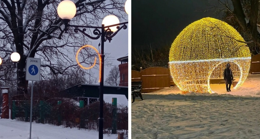 Во Владимире вандалы разрушают новогодние арт-объекты