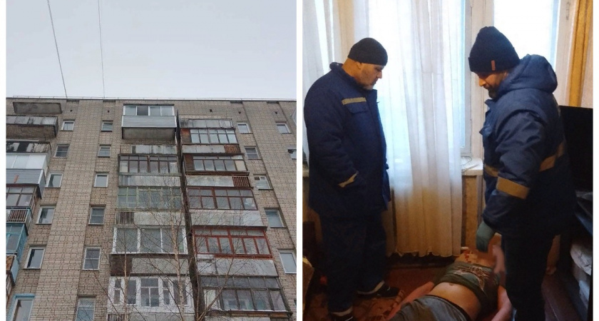 Пробовал связаться с "Высшими силами": подробности спасения мужчины от падения с 9 этажа 