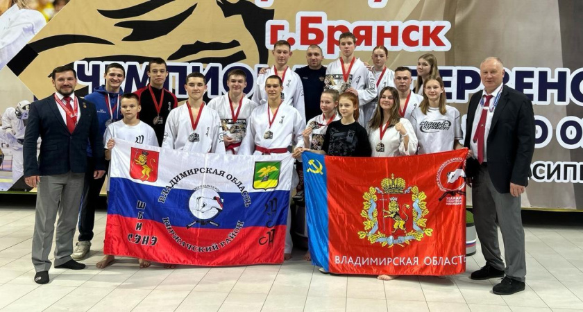 Владимирские каратисты завоевали 27 медалей  на чемпионате ЦФО 