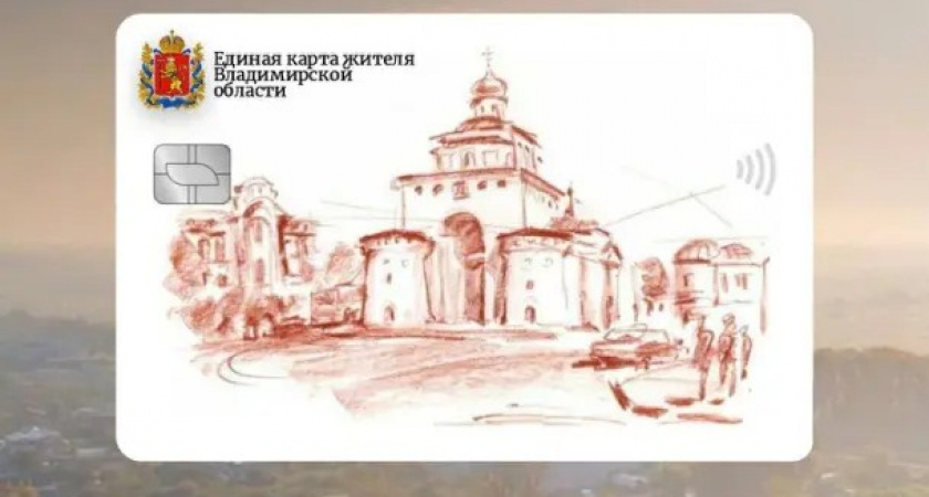 Для Единой карты жителя Владимирской области предлагают выбрать дизайн и название