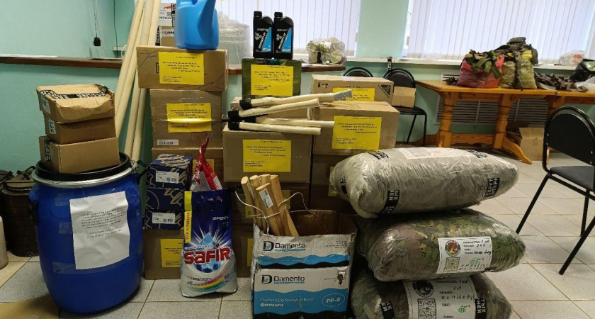Из Владимирской области в зону СВО отправили стройматериалы, рации и маскировочные сети