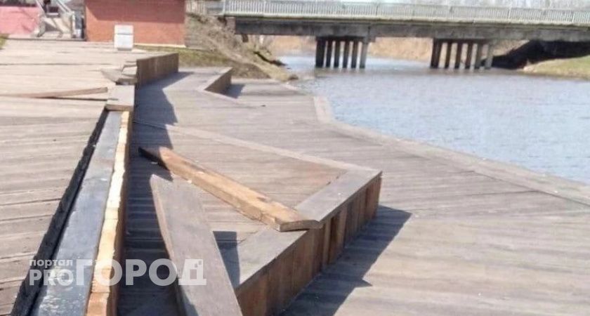 Во Владимирской области набережную за 10 миллионов будут ремонтировать второй раз