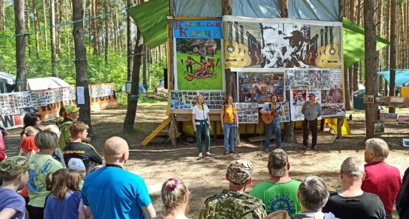 Во Владимирской области прошёл семейный фестиваль авторской песни «Кижанские ключи»