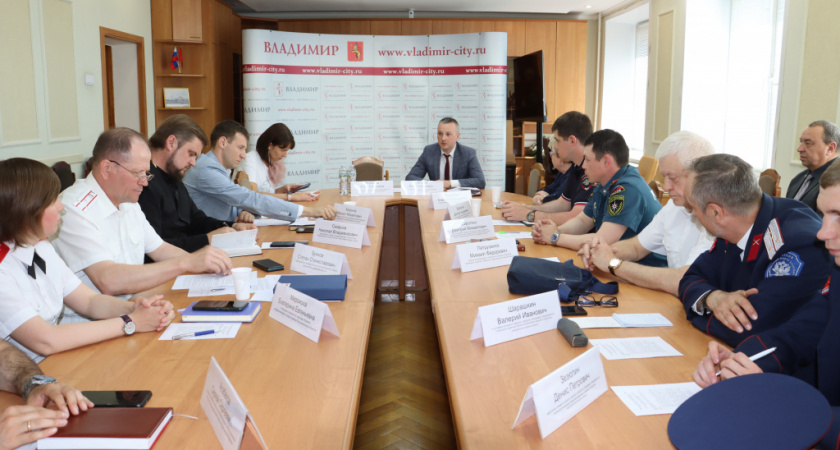 Во Владимире состоялось первое заседание Совета по делам казачества при главе города