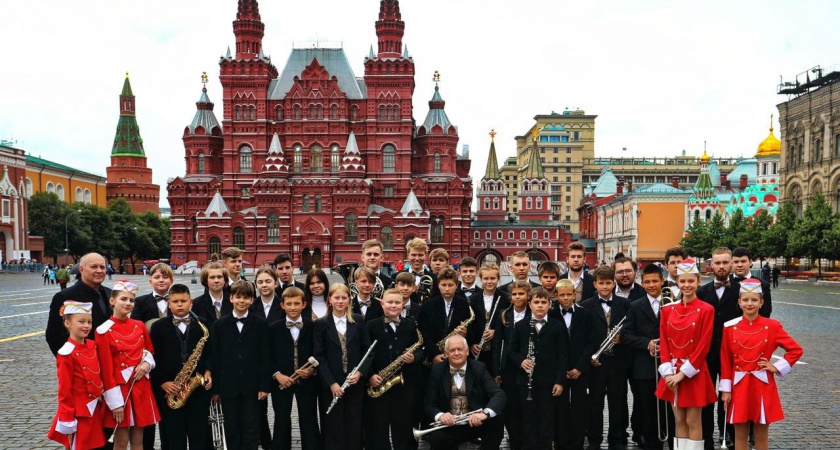 Детский духовой оркестр из Владимирской области выступит на Красной Площади 