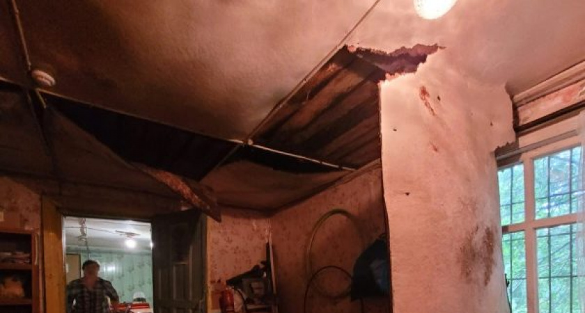 Во Владимирской области в одном из сельских ДК обрушился потолок