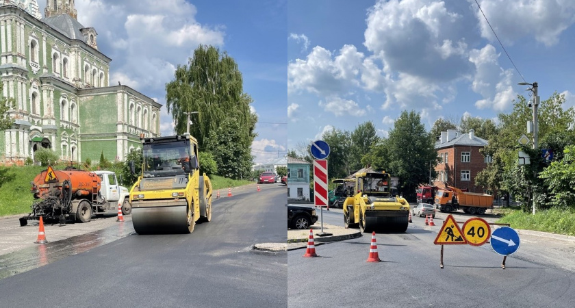 Во Владимире приступили к ремонту дороги на улице Никитской 