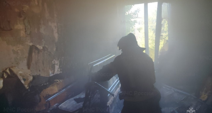 Во Владимирской области из горящего многоквартирного дома эвакуировали 24 человека