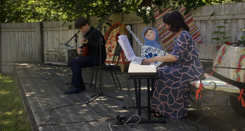 Фольклорный праздник «День балалайки» отметили в парке культуры и отдыха «Загородный» 7 июля