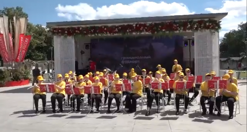 Артисты из Владимирской области выступили на гастрофестивале "Вкусы России" в Москве 