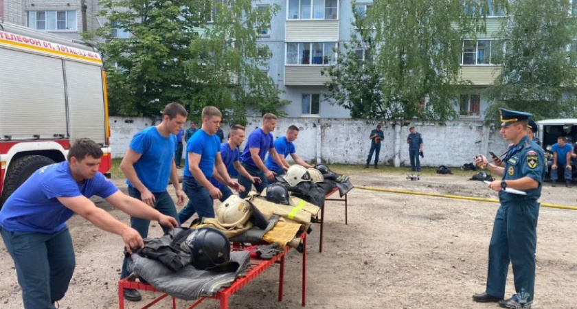 Во Владимирской области определили лучший коллектив  пожарной автоцистерны