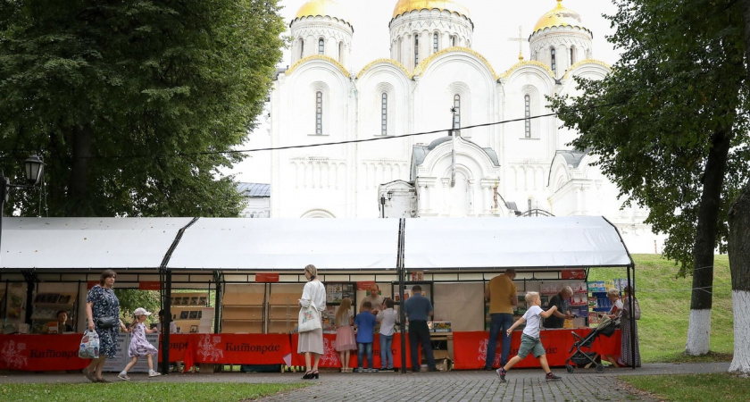 Во Владимире пройдет четвертый книжный фестиваль "Китоврас" с участием известных писателей