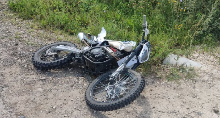 Во Владимирской области в ДТП пострадал несовершеннолетний мотоциклист 