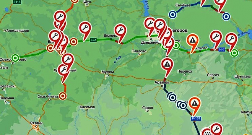 В Упрдоре предупредили о рисках ограничения движения на участках дорог во Владимирской области по 4 августа