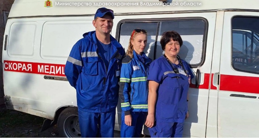 Фото к статье: Во Владимирской области медики скорой помощи дважды спасли мужчину от клинической смерти