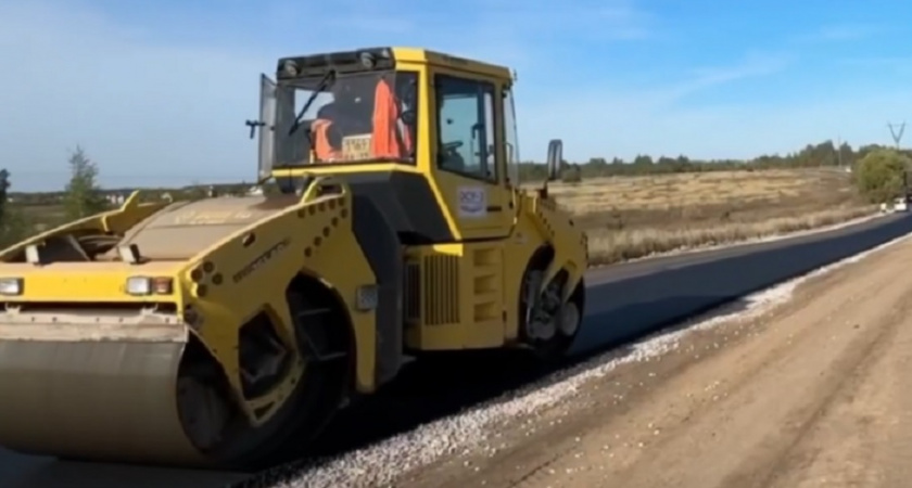 Во Владимире завершается ремонт дороги Спасское-Мосино 