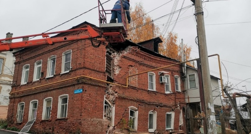 Владимирская прокуратура начала проверку по факту частичного обрушения дома на Летне-Перевозинской