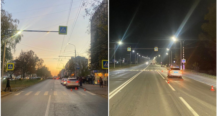 Во Владимире произошло два ДТП с участием автомобилей "Lexus"