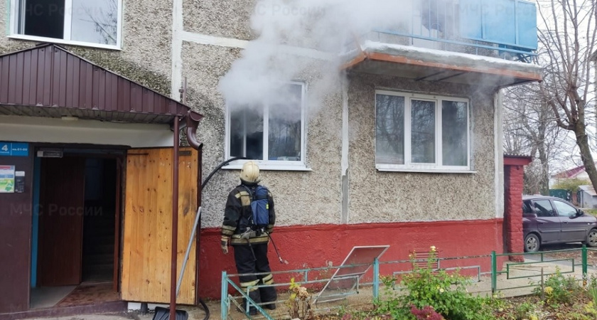 Во Владимире загорелся многоквартирный дом 