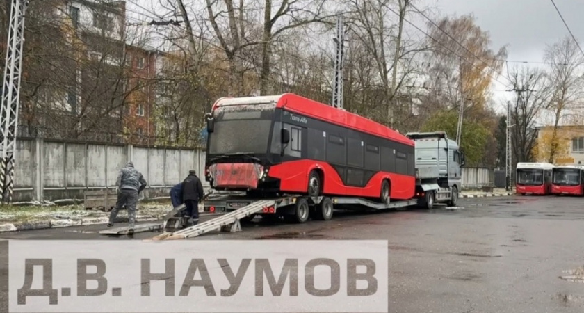 Во Владимир приехал новый троллейбус 