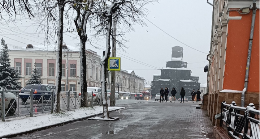 Во Владимирской области ожидается долгий снегопад 4 ноября