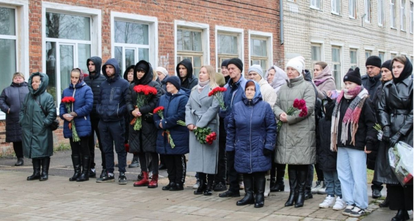 В Меленковском районе появились мемориальные доски в честь погибших бойцов СВО