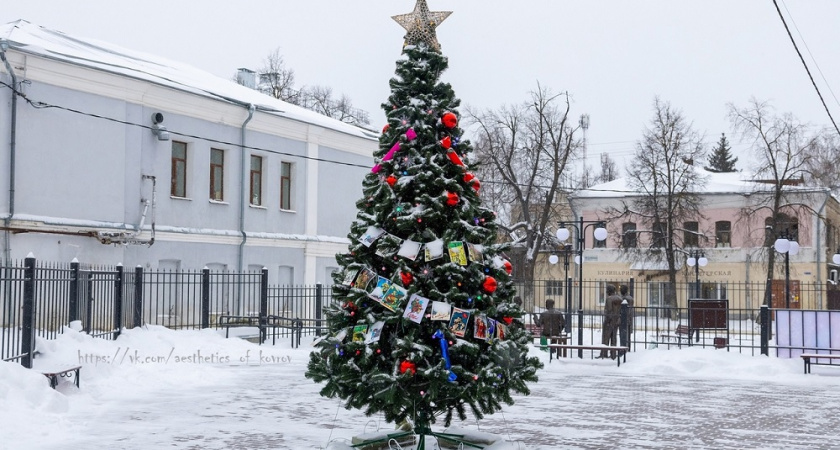 В Коврове нарядили "Ёлку Победы"