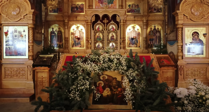 Крещение Господне в Успенском соборе